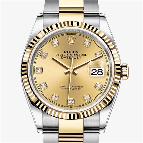 rolex datejust lady acciaio e oro prezzo|rolex datejust 36 mm.